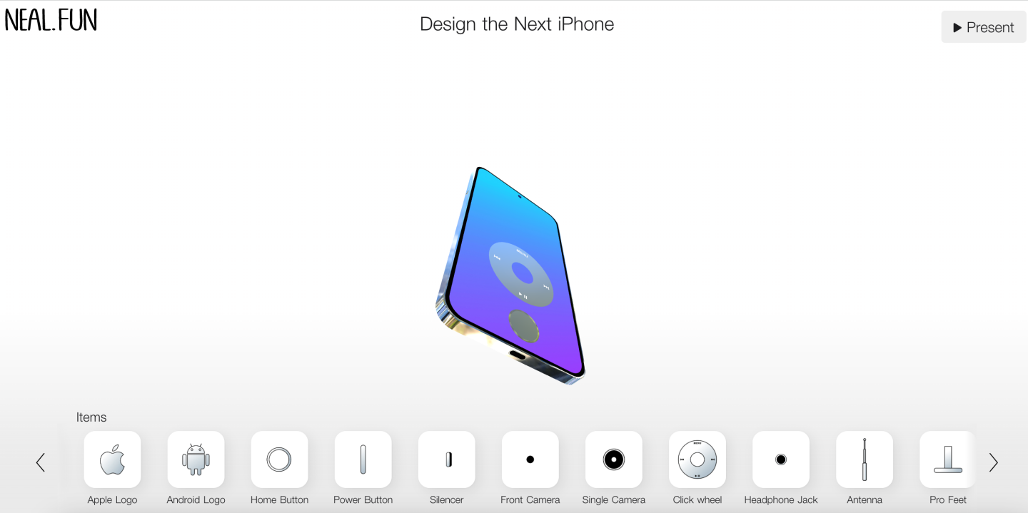 等不及想看到最新的 iPhone 14？有趣網站『 NEAL.FUN 』讓你自己做一支