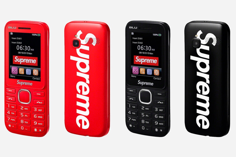 潮到出水的3G手機你想買嗎？潮牌Supreme推出聯名復古手機！
