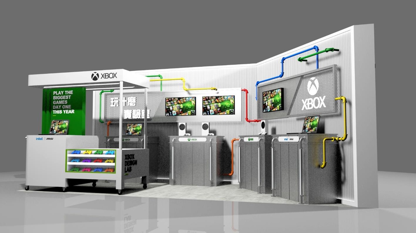 Xbox Design Lab 台灣實體快閃店！去光華設計你的 Xbox 手把，體驗多款主題