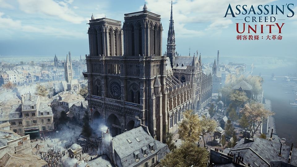 為了讓大家可以再次看到巴黎聖母院的壯麗 Ubisoft宣布《刺客教條：大革命》為期一週限時免費！