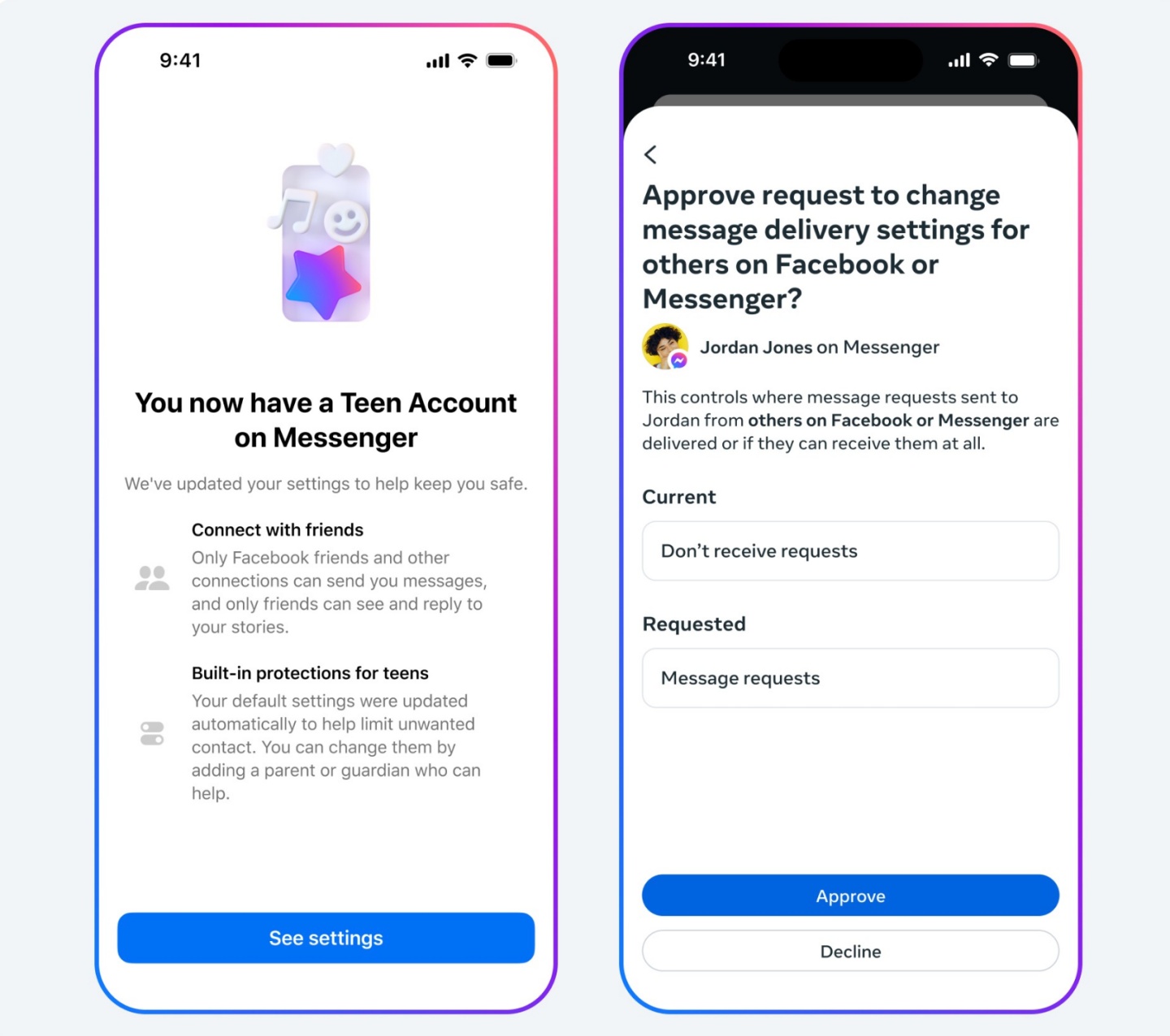 全台上線！Facebook 與 Messenger 青少年帳號登場，過濾資訊及守護網路安全