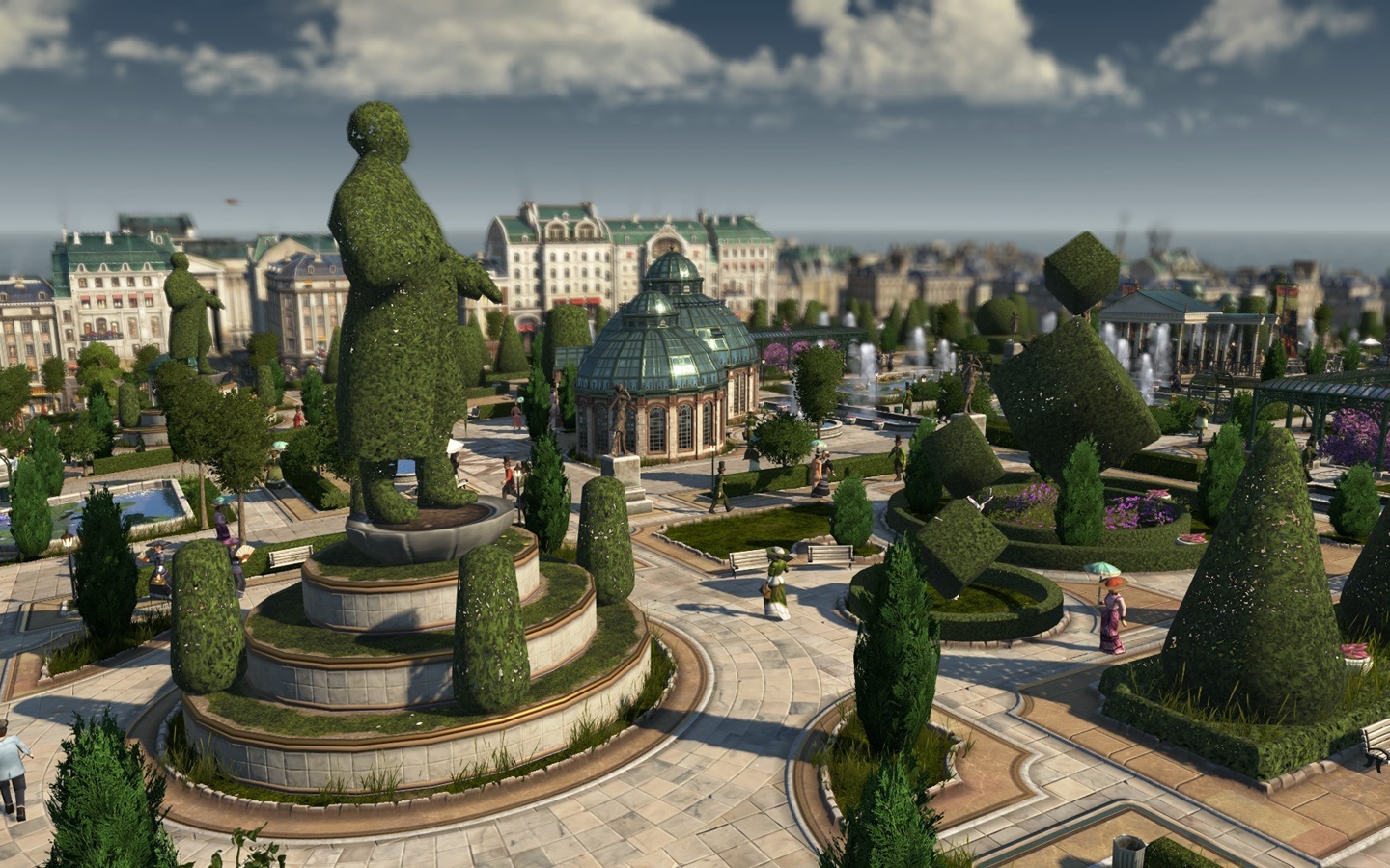 《美麗新世界 1800》 第二款 DLC 植物園推出~超過21個植物模組、59種植物種類！還加碼免費更新晝夜變化