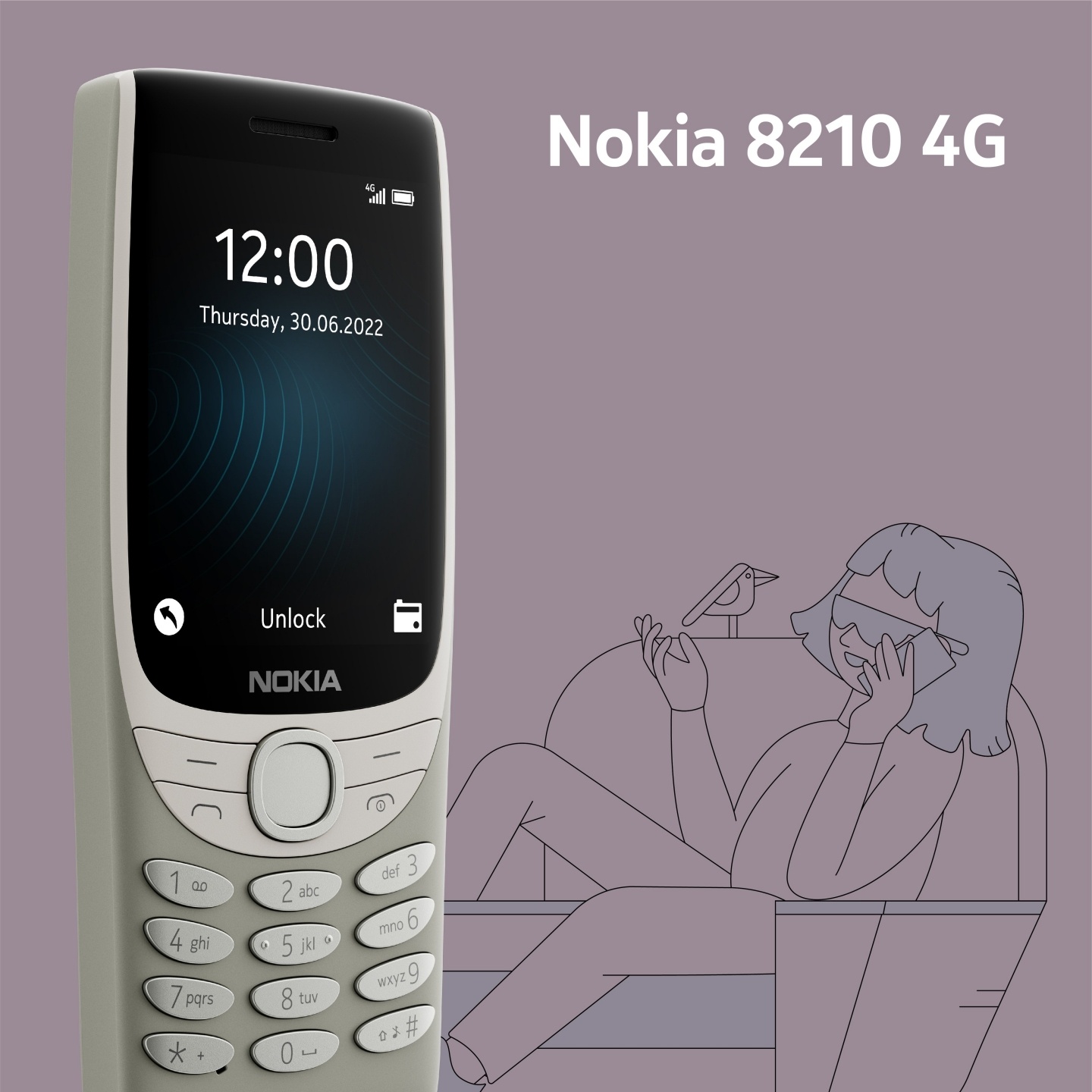 HMD 推出三款 Nokia 復刻版手機！外觀超經典的 Nokia 8210 4G 和可收納耳機的 Nokia 5710 XpressAudio 都來了