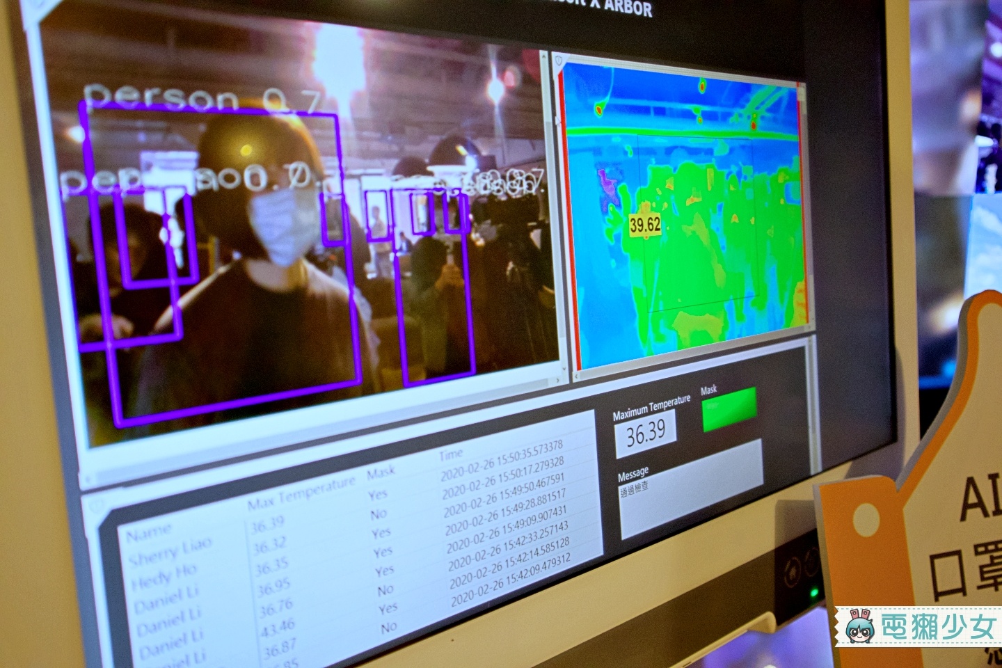 出門｜一起防疫！微軟推出遠端工作解決方案『 Microsoft Teams 』，『 口罩、體溫檢測裝置 』用 AI 幫忙測體溫！