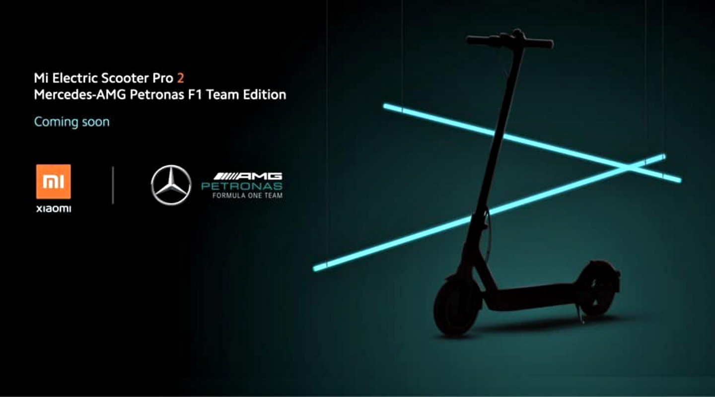 終於買得起賓士車！小米聯名 Mercedes AMG 推出電動滑板車！台幣兩萬有找！