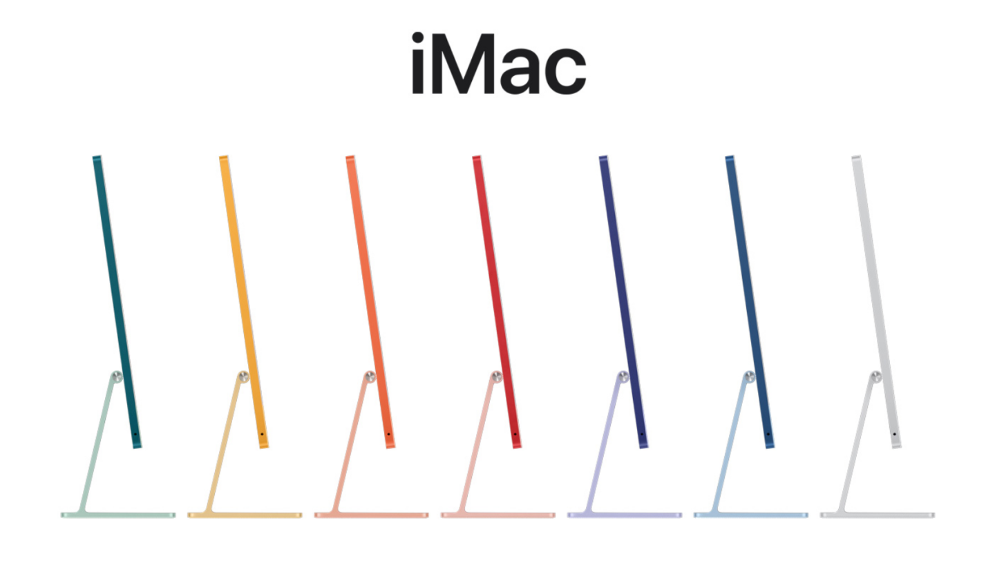 新款 iMac 登場！搭載 M1 晶片，一共推出七種繽紛新色，售價新台幣 39,900 元起