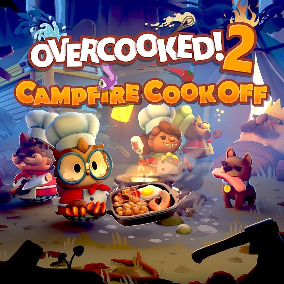 燒廚房之戰再次開打！『 Overcooked! 2 』推出新的DLC野炊關卡 這次竟然要自己砍柴生火啊！