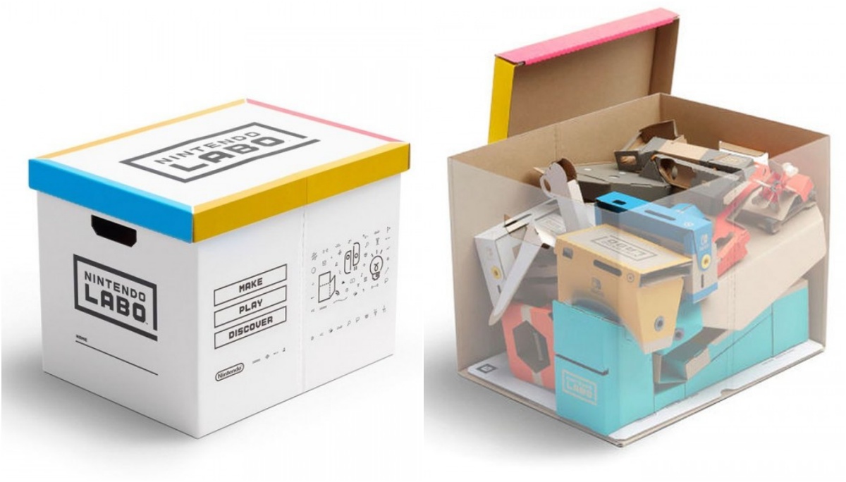 你會花230塊買一個收納紙箱嗎？任天堂推出『 Labo紙箱 』專門收納你那超佔空間的Labo
