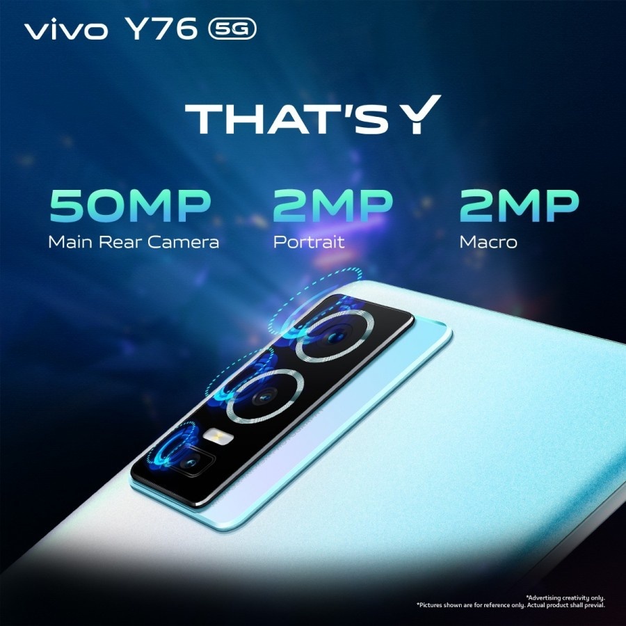 萬元有找！vivo Y76 5G 全新亮相，擁有 44W 超快閃充與藍光護眼認證
