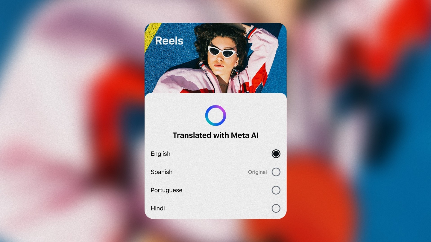 IG Reels 翻譯配音再升級！支援日文、還能對嘴，創作者觸及全球觀眾更容易