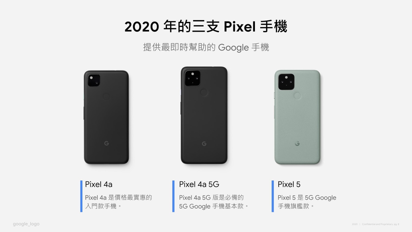 Google 線上記者會解密自家硬體產品，Pixel 5、Pixel 4a 選哪支好？