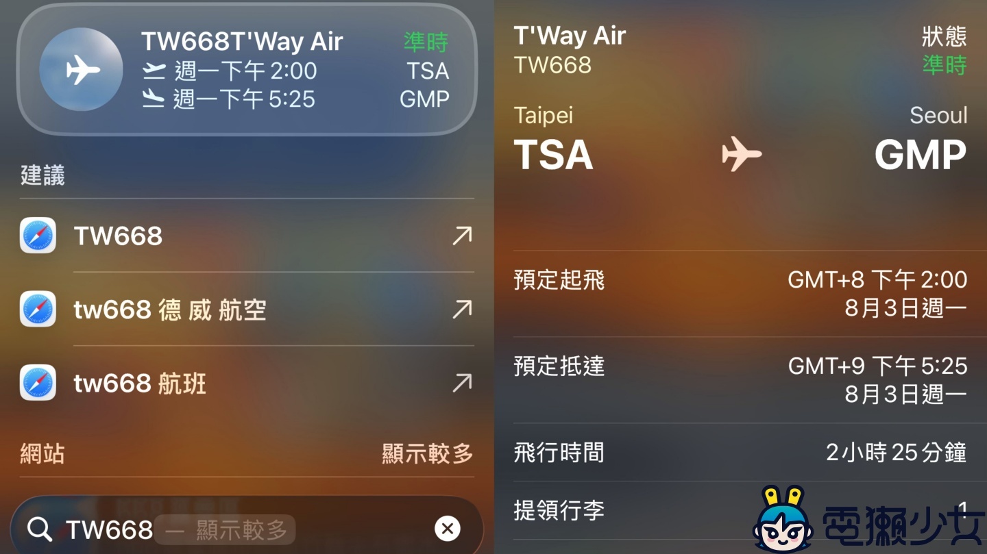 iPhone 隱藏的出國神技「秒查航班」萬人瘋傳，登機門、行李轉盤一秒現形！