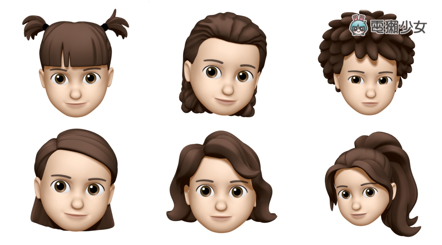 iOS 14 Memoji 更新整理！可以戴口罩！年齡、髮型、頭飾選擇都變多！還新增三款超可愛動態貼圖