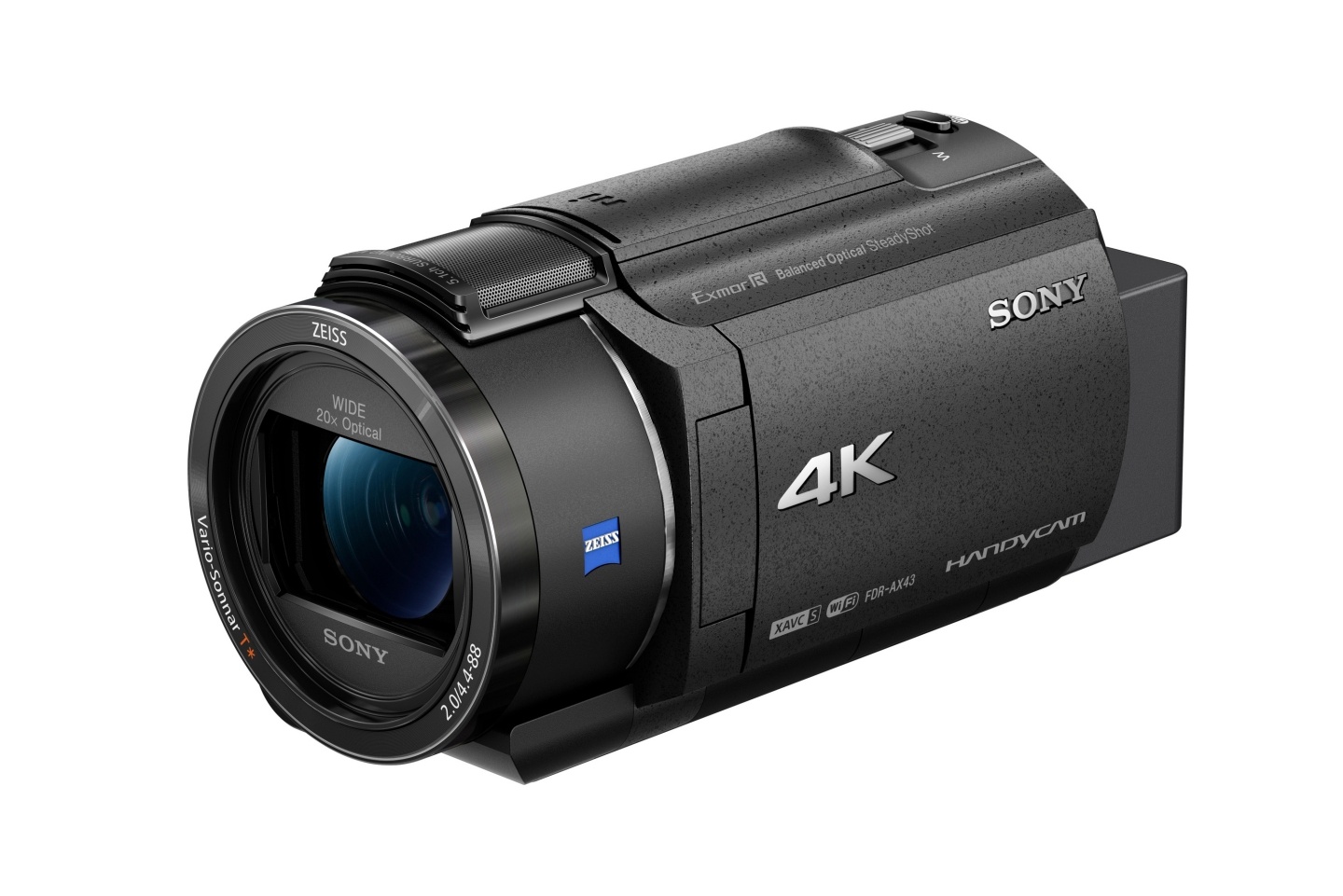 Sony 推出全新手持 4K 攝影機『 FDR-AX43 』喜歡拍影片、Vlog 的另一種選擇