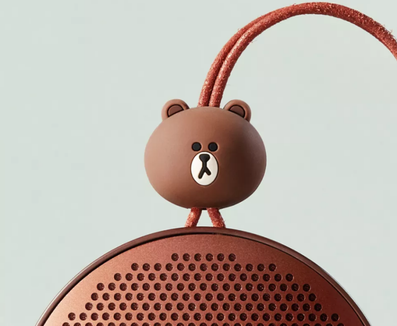 高質感又可愛！B&O與LINE合作推出熊大款攜帶式喇叭
