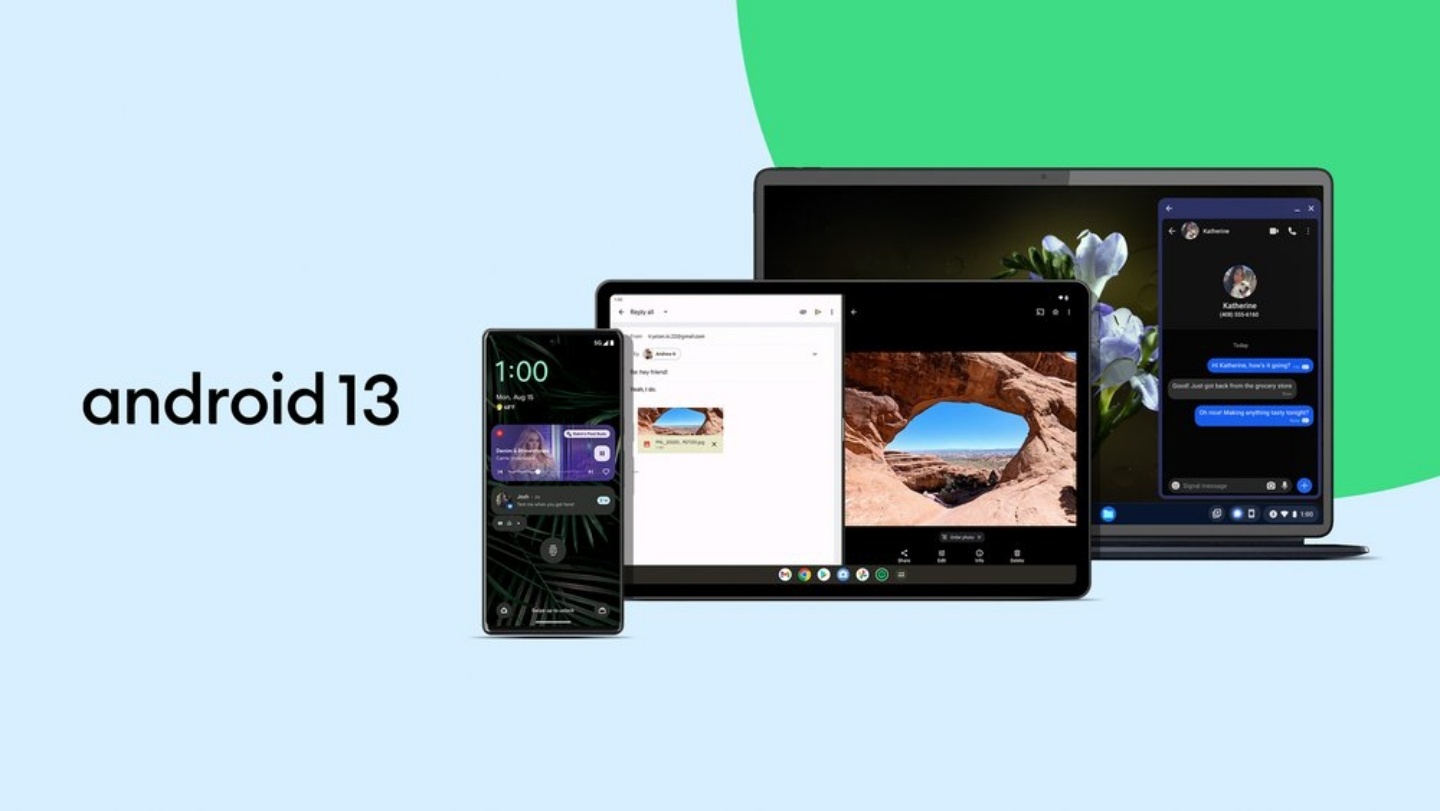 Android 13 正式上線！推出更個人化的介面設計、新增空間音訊、加入藍牙低功耗技術 升級亮點一次看