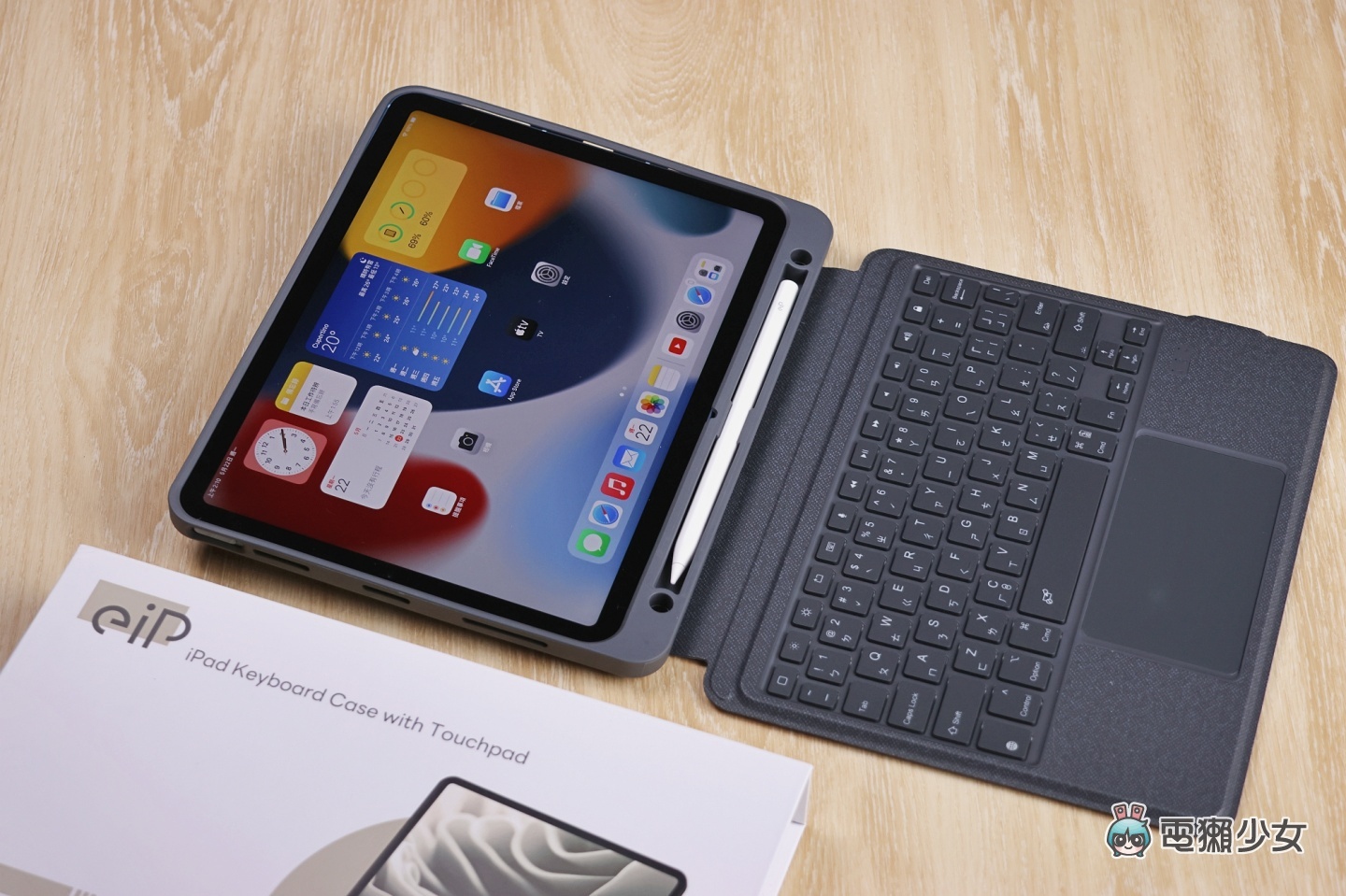 划算高 CP 值！eiP 為 iPad 打造的磁吸充電觸控筆，功能媲美 Apple Pencil，同場加映：磁吸類紙膜、可拆式藍牙鍵盤