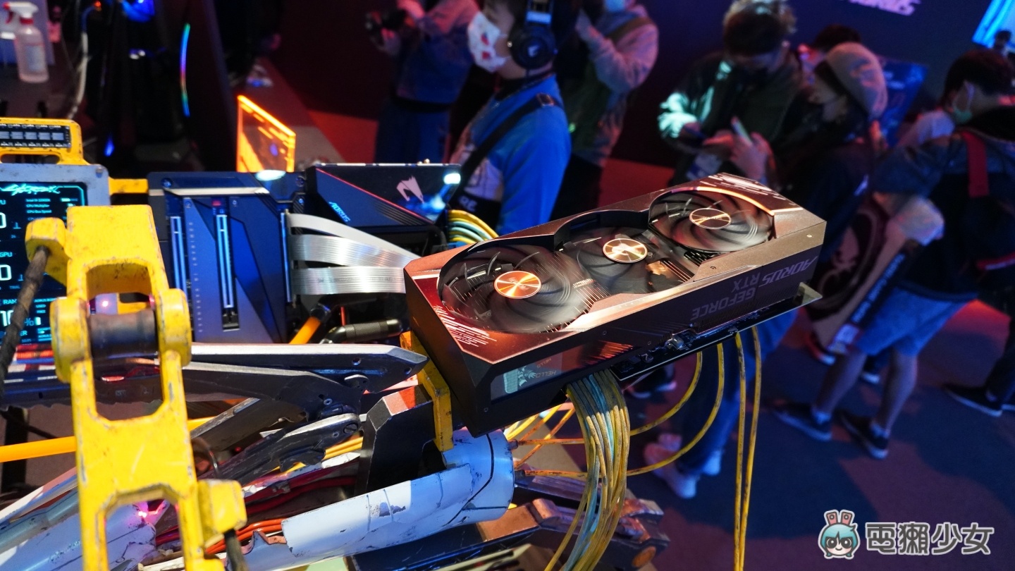 出門｜TGS 台北電玩展『 技嘉 』帶來多款筆電新品及戰術型電競螢幕 還有機會拿 RTX3080 的顯卡！