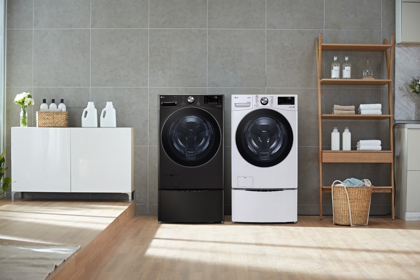 LG TWINWash 雙能洗洗衣機全新升級！用 AI 黑科技幫你洗衣服