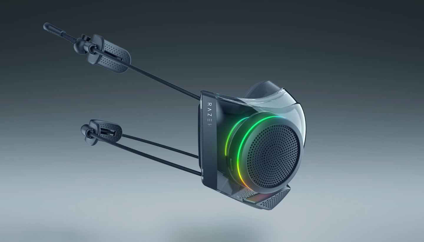 Razer 推出升級版的智慧型口罩 Zephyr Pro！加入『 語音放大 』新功能讓對話更清晰
