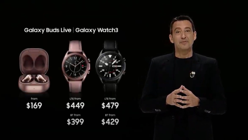 三星平板、耳機、手錶都上場了！螢幕升級的 Tab S7 系列、加強通話的 Buds Live 還有可量心電圖的 Watch 3