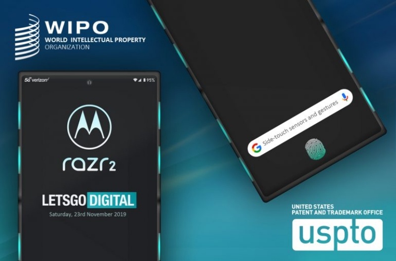 趁勝追擊！傳 Motorola RAZR 2 申請新專利，將新增四組觸控模感測器並有望搭載螢幕指紋辨識