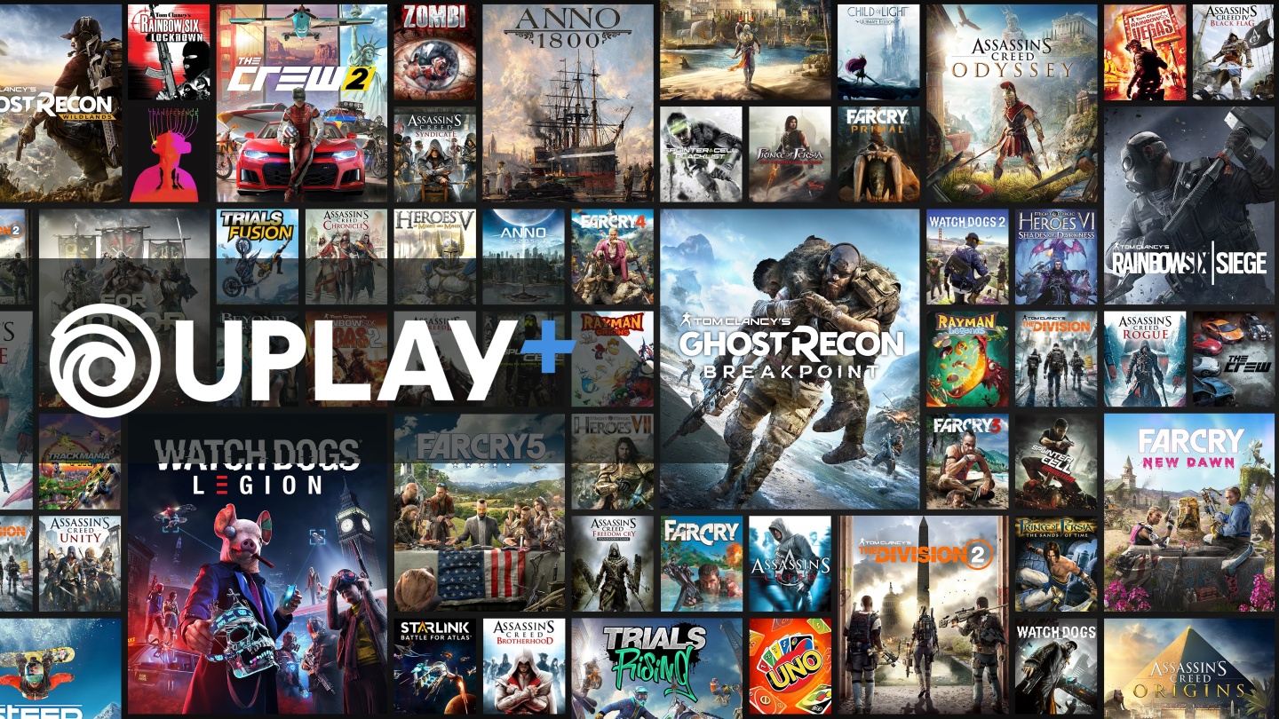 最新的遊戲全部都能玩！Ubisoft 發表遊戲訂閱服務 Uplay+ 無限制下載超過 100 款遊戲