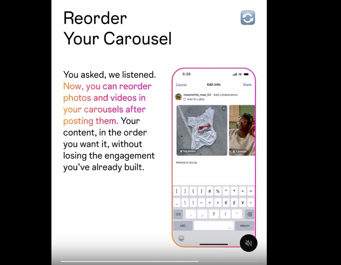 IG 終於開放重新排列照片順序！免刪文輕鬆改首圖