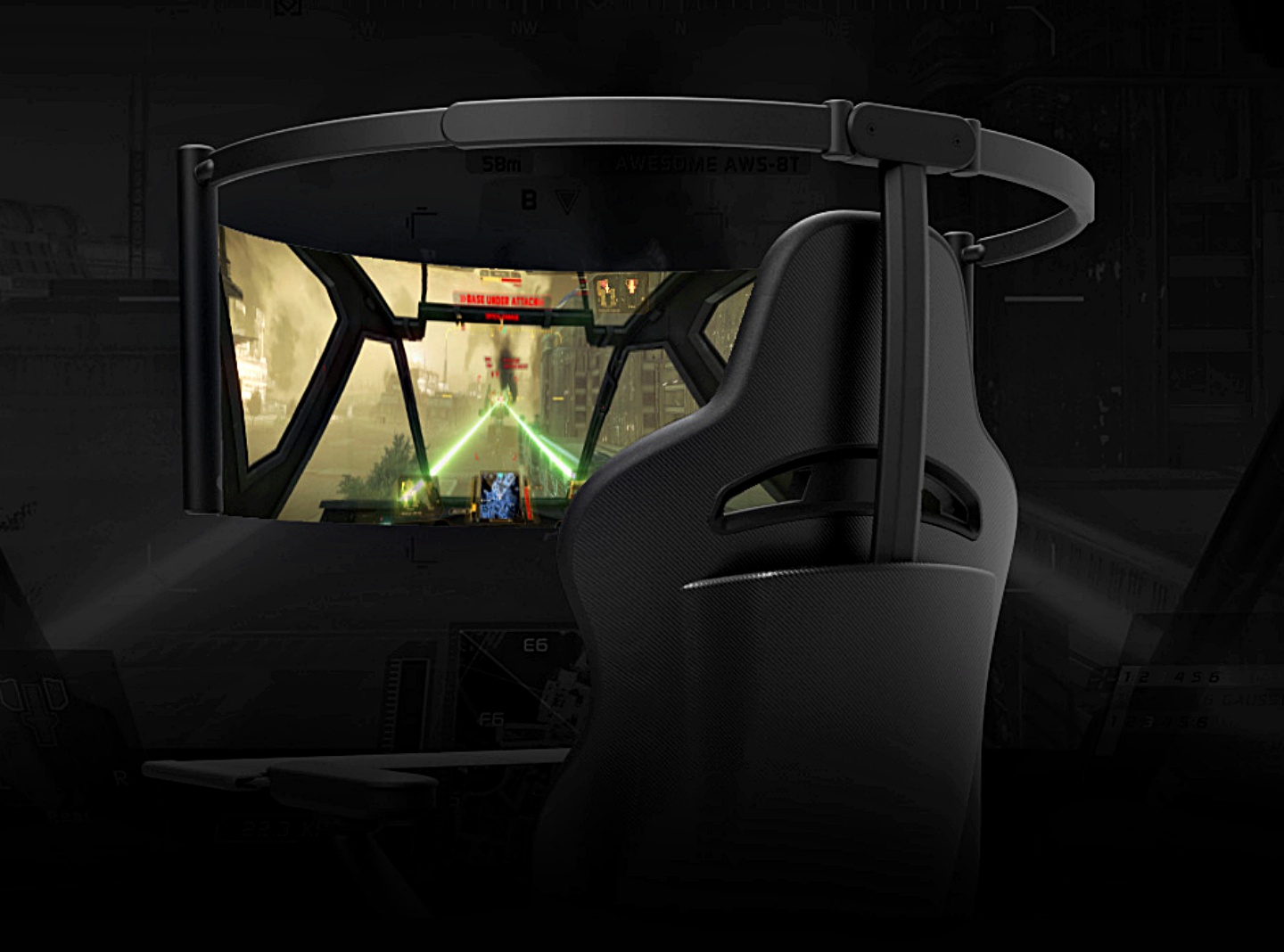 Razer 在 CES 發表『 Project Hazel 』智慧型口罩，還有內建 180 度曲面螢幕的超酷電競椅