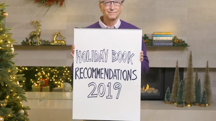 比爾蓋茲推薦的聖誕書單又來囉！歷史、教育類都上榜 讀了會更理解有錢人的思維嗎？