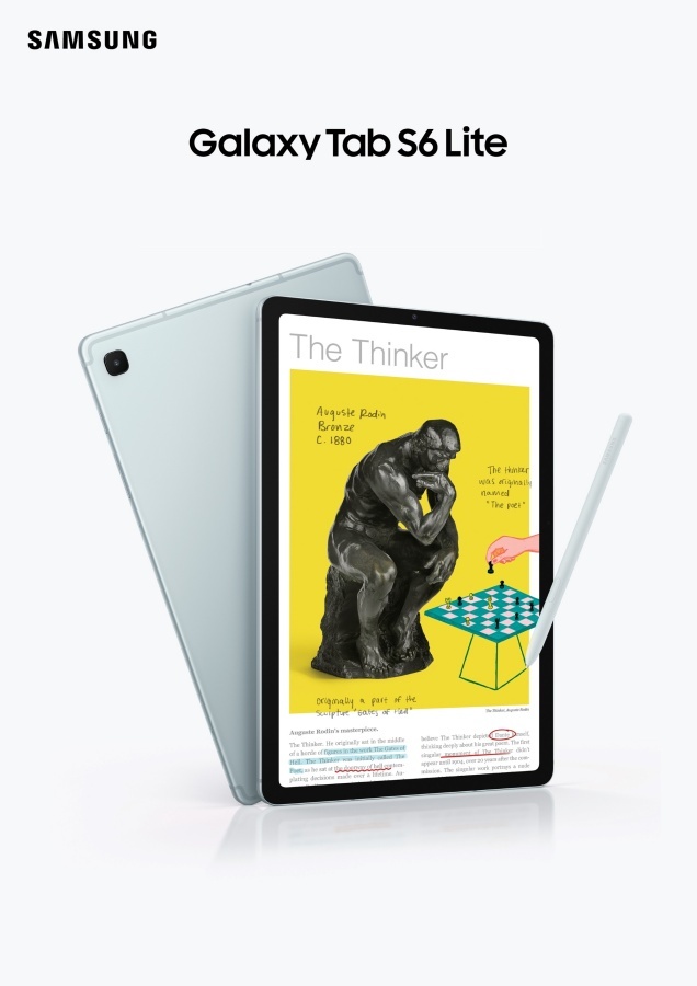 三星新平板 Galaxy Tab S6 Lite 亮相！ 10.4 吋的螢幕用來追劇或生產力都行