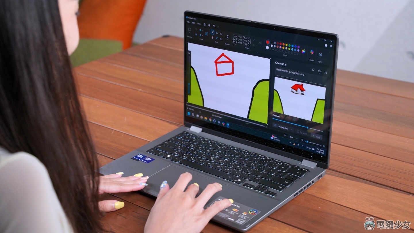 【開箱】告別 Windows 10！Windows 11 Copilot+ PC，AI 功能全開！ASUS Vivobook 14 Flip (TP3407)  360 度翻轉螢幕讓你想怎麼翻就怎麼翻