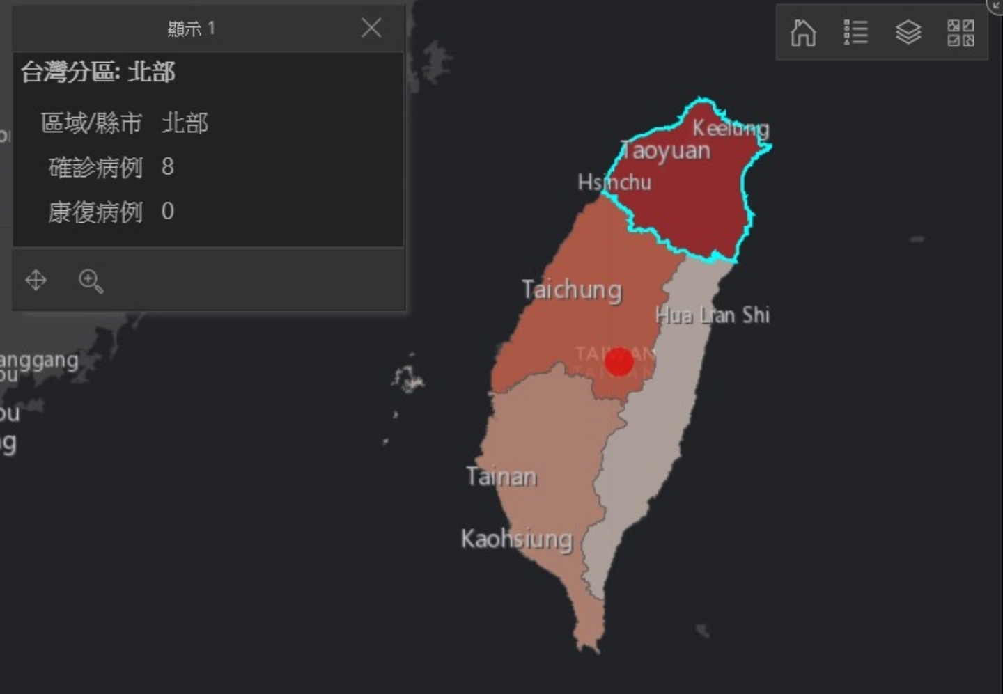 『 台灣版 』武漢肺炎疫情即時地圖 中文介面更好讀 疫情災區一次掌握