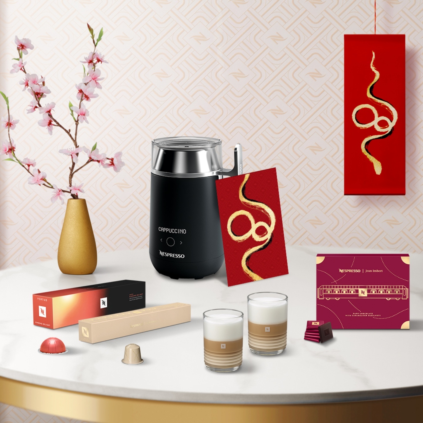 Nespresso 咖啡機限時優惠中！新春限定的『 迎春開運咖啡禮盒 』同步上市