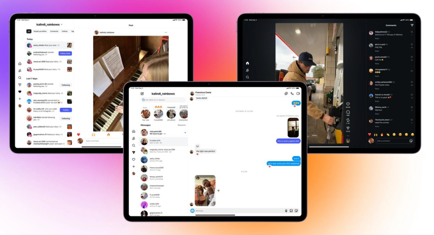 Instagram 正式推出 iPad 專屬 App，介面體驗大升級！ App Store 開放下載
