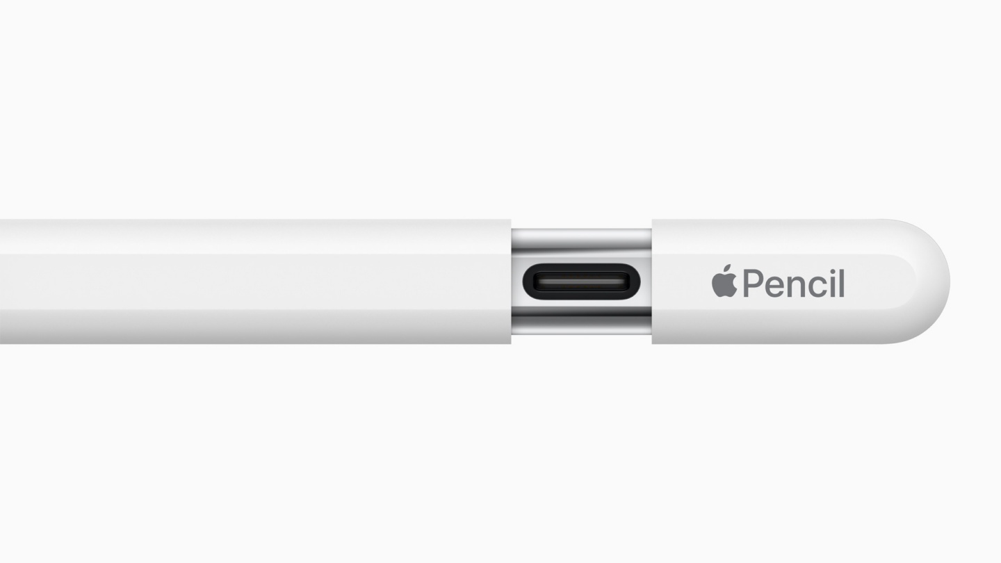 蘋果推新款 Apple Pencil：具備 USB-C 埠、支援 M2 iPad Pro 的懸浮功能，售價新臺幣 2,690 元