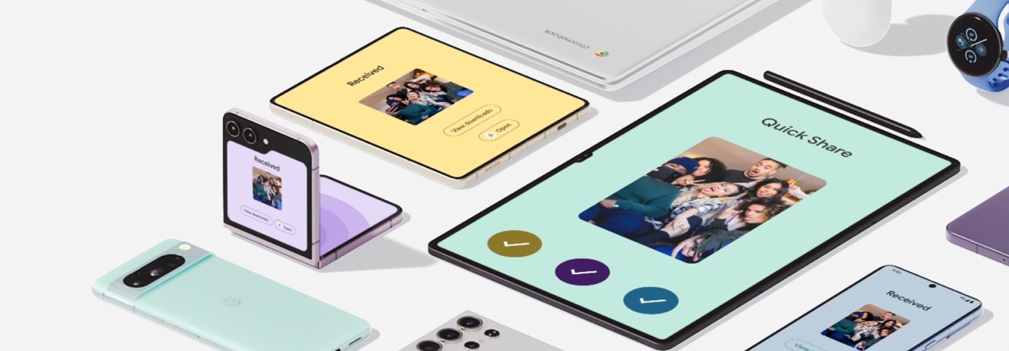 Android 傳檔再進化！Quick Share 將支援「碰一下分享」
