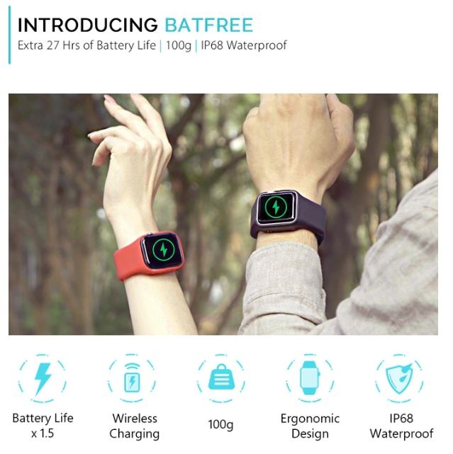 集資平台上出現了 能幫Apple Watch 充電的充電錶帶！