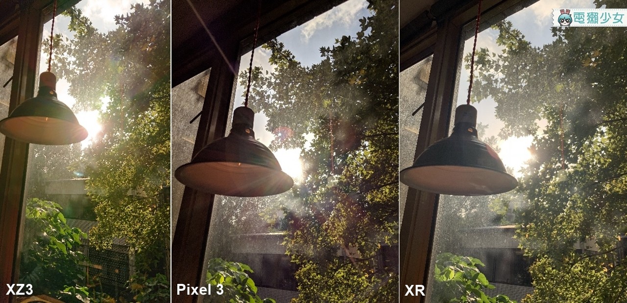 單主鏡頭手機日拍實測：Sony XZ3、Google Pixel 3與iPhone XR拍攝比較