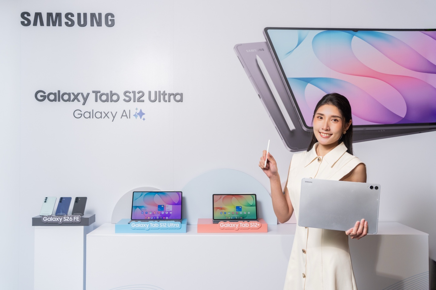 三星推出 Galaxy Tab S12 旗艦系列！行動辦公與內容創作都能用