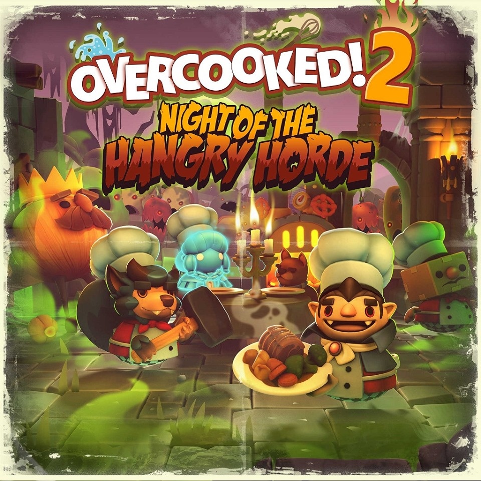 《煮過頭 2》又有新的DLC關卡『 Night of the Hangry Horde 』殭屍來襲！這次切菜用的不是砧板而是斷頭台！？