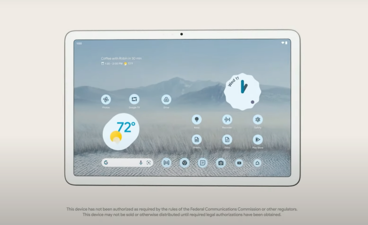 Google 新平板 Pixel Tablet 預計 2023 年亮相 將有機會支援觸控筆？