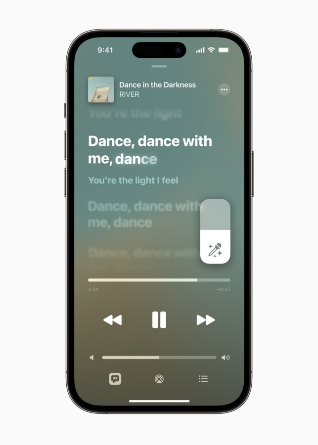 蘋果推出『 Apple Music 開唱 』新功能！在家用 iPhone 就能唱卡拉 OK