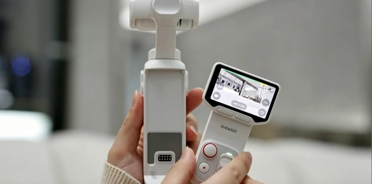 DJI 對決 Insta360！Pocket 4P 雙鏡頭預告登場　LUNA 系列攜手徠卡正面開戰