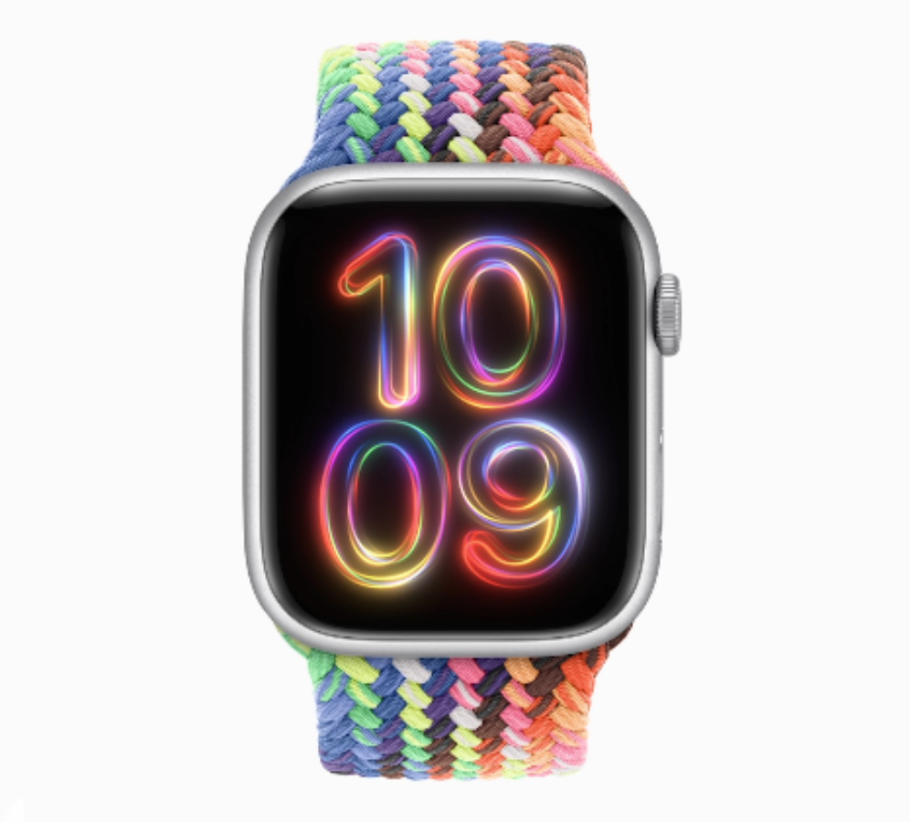 蘋果發表會今晚登場！在新 iPad 揭曉前，Apple Watch Pride 新款錶帶搶先亮相