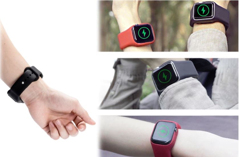 集資平台上出現了 能幫Apple Watch 充電的充電錶帶！