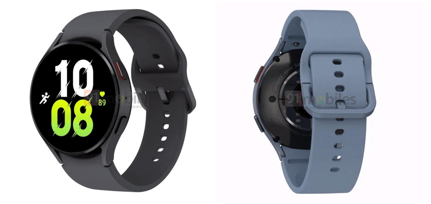 三星 Galaxy Watch5 系列外觀曝光！高階款的 Galaxy Watch5 Pro 將改採全新設計 並會具有更好的續航