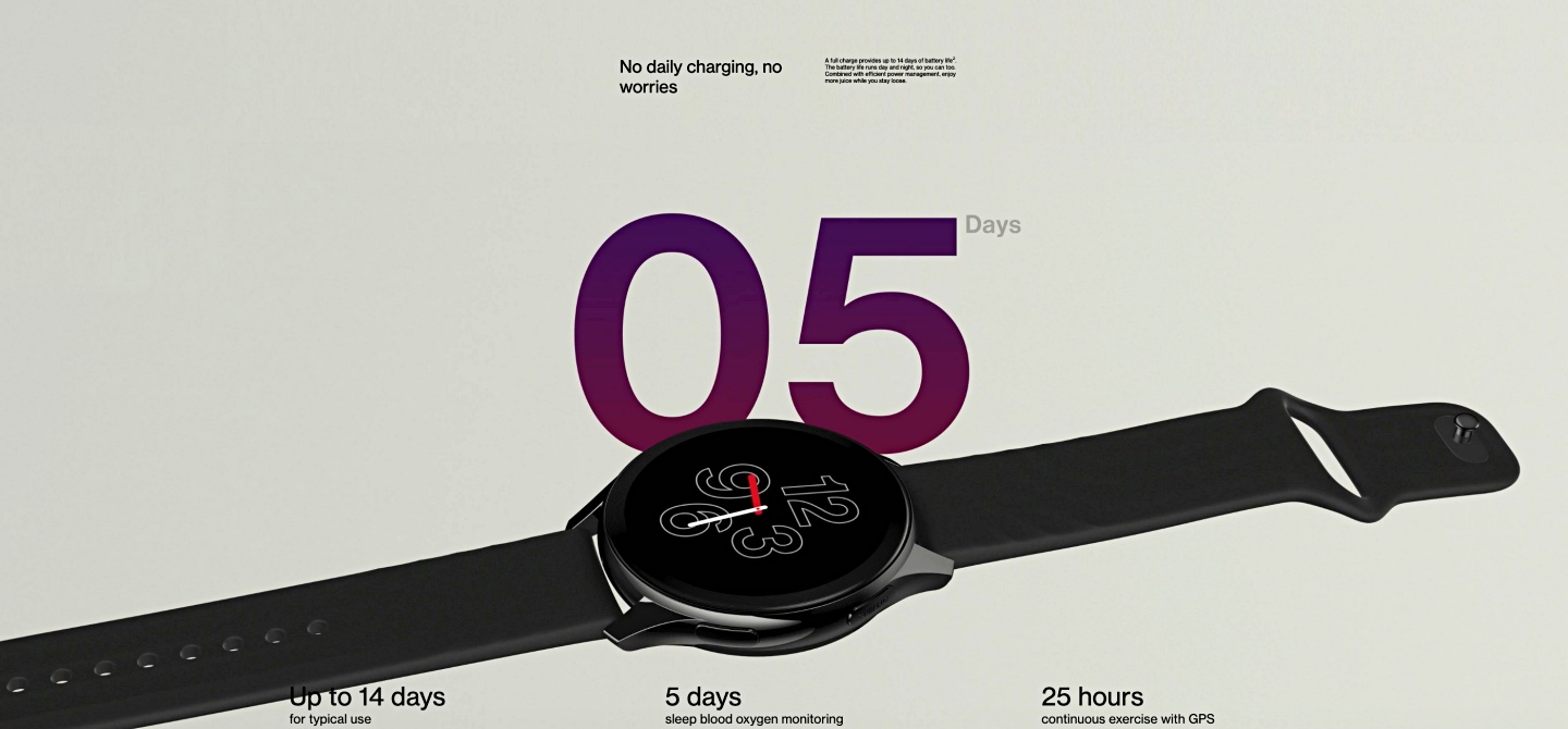 OnePlus 首款智慧手錶『 OnePlus Watch 』登場！支援快充、內建 110 種運動模式