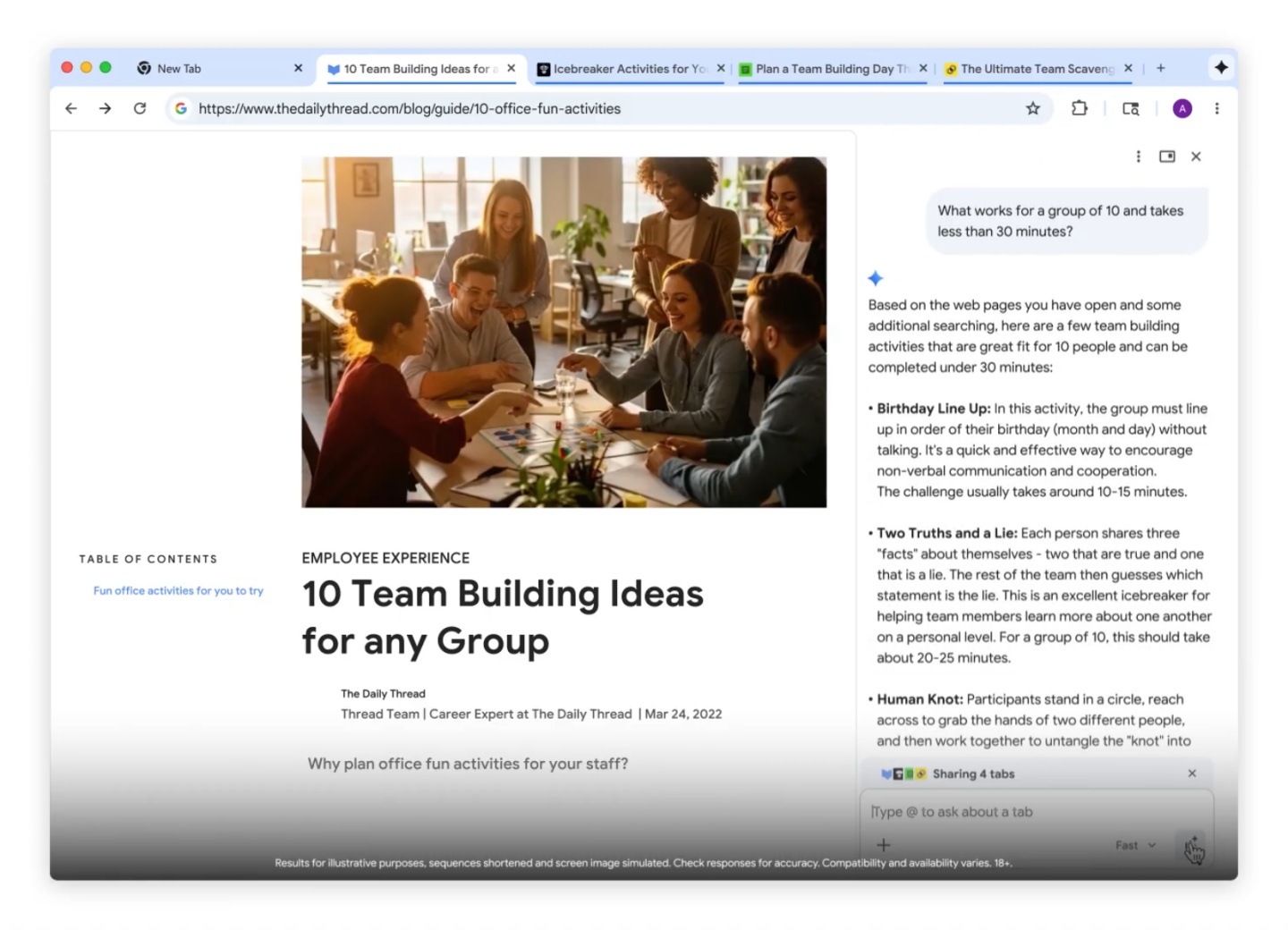 Chrome 內建 Gemini 在台登場！側邊欄多了萬能助理