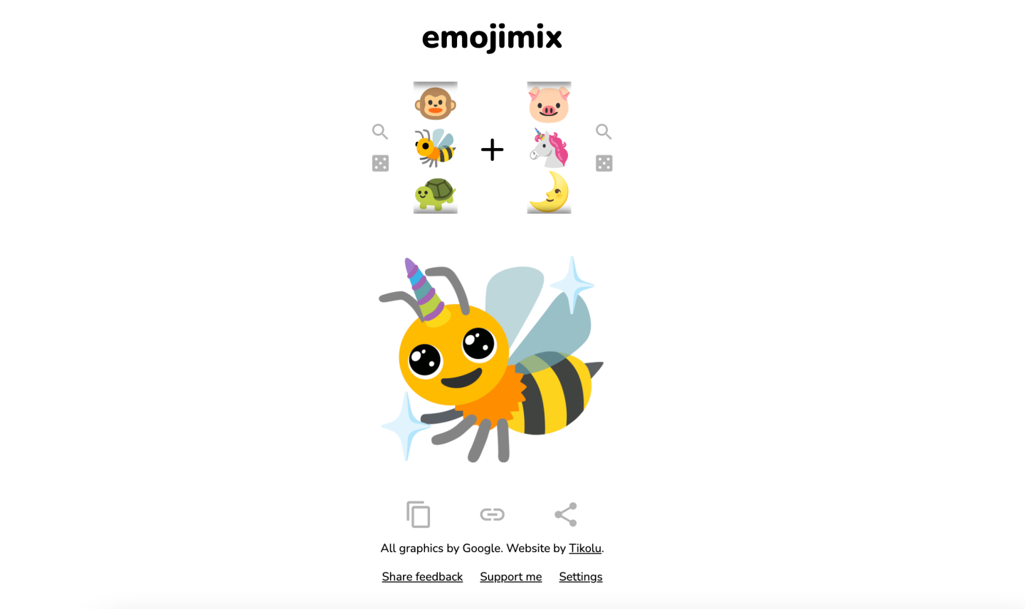好玩一直玩！超有趣網站『 emojimix 』讓你隨點隨抽合體版的表情符號